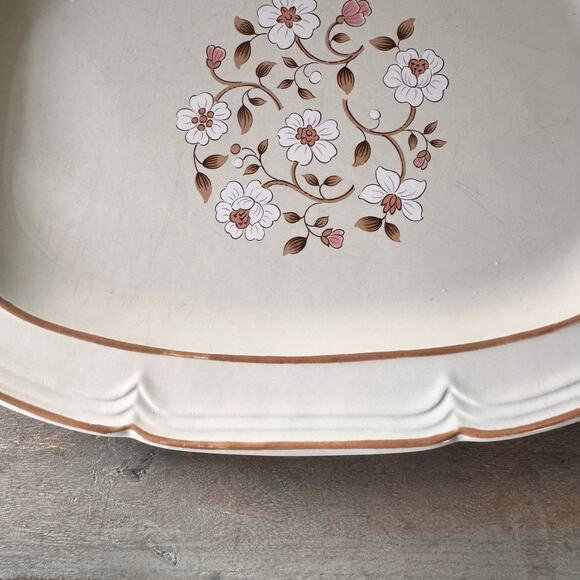 The Covington Edition Idlewild Vintage 12.5" Serving Platter Stoneware Japan - Picture 11 of 14